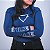 Blusa Segunda Pele Azul Feminina - Imagem 5