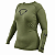 Blusa Segunda Pele Verde Oliva Feminina - Imagem 1