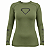 Blusa Segunda Pele Verde Oliva Feminina - Imagem 2