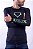 Blusa Segunda Pele - Preta e Verde Flúor - Imagem 4