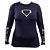 Blusa Segunda Pele - Preta e Verde Flúor Feminina - Imagem 2