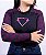 Blusa Segunda Pele Feminina Caveiras Estrelas Pink - Imagem 5