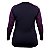 Blusa Segunda Pele Feminina Caveiras Estrelas Pink - Imagem 3