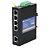 Switch industrial ethernet Gigabit POE - SW500-GEP 5*100/1000 - Qixiang - Imagem 1
