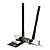 Placa de rede AX3000 WI-FI 6 Bluetooth 5.2 PCle Adapter - Mercusys - Imagem 2