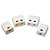 Caixa superficie 1 saida branco sollan RJ45 - 757 - Imagem 1