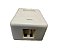 Caixa superficie 1 saida branco sollan RJ45 - 757 - Imagem 3