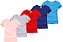 Kit 5 Camisetas Básica PV BABYLOOK - Imagem 2