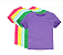 Kit 5 Camisetas Infantil Menino Menina Unissex - Imagem 3
