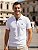 Camisa Branca Bordada Polo Surikate Masculina Promoção - Imagem 1