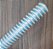 MANGUEIRA SILICONE HELIX BRANCO/AZUL BB - Imagem 2