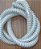 MANGUEIRA SILICONE HELIX BRANCO/AZUL BB - Imagem 5