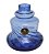 VASO BASE LUNA EAST RIGADO TWIST AZUL - Imagem 1