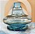 VASO BLESS NEW LAMP MINI GENIE AZUL CLARO - Imagem 1