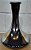 VASO STAR HOOKAH CURVE BLACK 30CM - Imagem 1