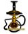 NARGUILE MD HOOKAH DOURADO - Imagem 1