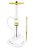 NARGUILE SULTAN MIID MILK INK BRANCO DOURADO - Imagem 5