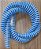 MANGUEIRA SILICONE HELIX AZUL BB/AZUL - Imagem 1