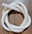 MANGUEIRA SILICONE HELIX BRANCA - Imagem 1