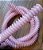 MANGUEIRA SILICONE HELIX ROSE/ROSE - Imagem 1