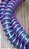 MANGUEIRA SILICONE HELIX ROXO/VERDE - Imagem 5