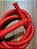 MANGUEIRA SILICONE HELIX VERMELHA - Imagem 1
