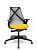 Cadeira para escritório presidente giratória em tela BIXPX - Imagem 2