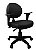 Cadeira de trabalho/escritório ergonômica, atende normas NR17, várias regulagens RIQ PLUS Preto - Imagem 1