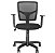 Cadeira Riq Office de trabalho/escritório, Modelo Diretor para escritório encosto em tela Preto/Preto - Imagem 2