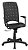 Cadeira de trabalho/escritório, Modelo Presidente para escritório giratória polipropileno ERGPX Preto/Preto - Imagem 1
