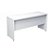 Mesa Reta 1,20x60 para escritório e home office Branco/Branco *Com 2 gavetas - Imagem 2