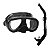 KIT SUMMER SK-09, Máscara Snorkel para Mergulho - Imagem 1
