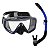 KIT MX-03 SK-07, Máscara Visão Panorâmica Snorkel com válcula - Imagem 2