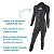 Black Wetsuit Feminino 3-2mm, Roupa de Natação e Triathlon - Imagem 2