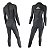 Black Wetsuit Feminino 3-2mm, Roupa de Natação e Triathlon - Imagem 1