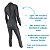 Black Wetsuit Feminino 3-2mm, Roupa de Natação e Triathlon - Imagem 4