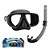 KIT DUA, Máscara Respirador para Mergulho Snorkel - Imagem 7