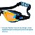 Phanter, Óculos para natação adulto, Lente espelhada, em silicone - Imagem 3