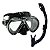 Kit Dry Onix Fun Dive Máscara Snorkel Dupla Válvula mergulho - Imagem 1