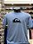 Camiseta Quiksilver M/C Compor Logo Azul Claro - Imagem 1