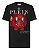 Camiseta Philipp Plein Round Neck SS Monsters - Imagem 1