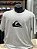 Camiseta Quiksilver M/C Compor Logo Cinza Mescla - Imagem 1