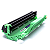 Cilindro DR1060 DR 1060 P/ BROTHER 1602 DCP 1617 1202 1512 1212 - Imagem 1