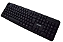 Teclado Exbom BK-102 QWERTY português Brasil cor preto - Imagem 1