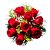 Mini Buquê Com 09 Rosas Nacionais - Imagem 1