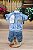 Shorts Jeans Dudog Azul Tie Dye - Imagem 1