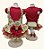 Jardineira Natal Urso Dudog - Imagem 1