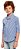 Camisa Social Listrada Azul - Charpey - Imagem 1