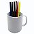 Kit Caneca de Polímero + Canetinha para Colorir - Imagem 3