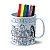Kit Caneca de Polímero + Canetinha para Colorir - Imagem 1